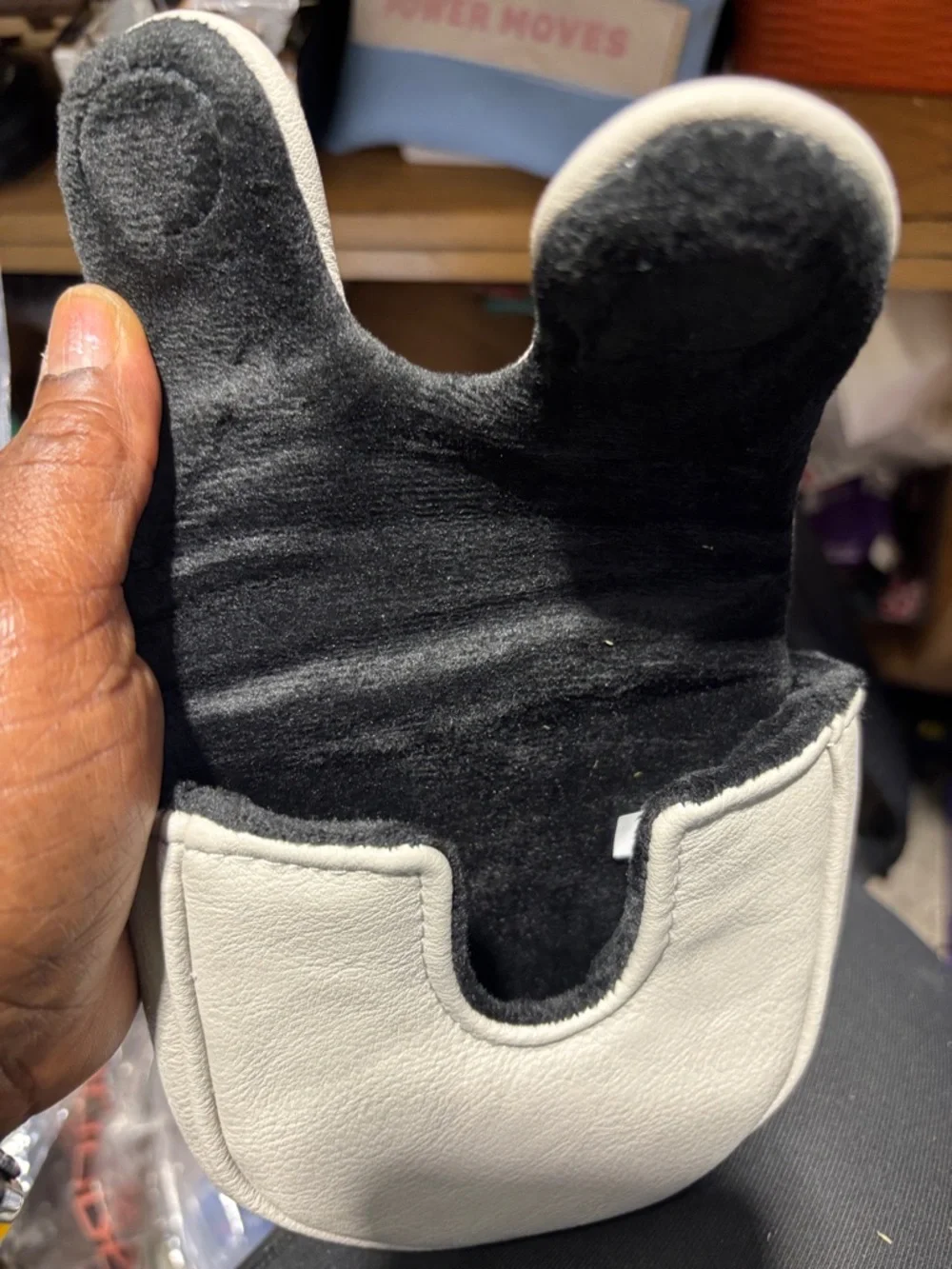 LAB DF3 Putter Headcover, Center-Shafted Mallet Putter Headcover, Retro Roller